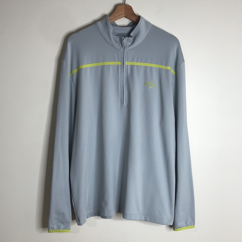 Callaway‎ Quarterzip Pullover Men's Gray Weather Series size XL
